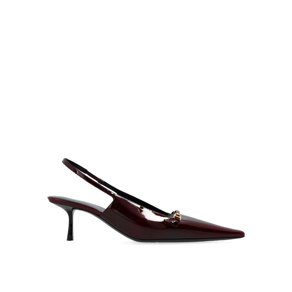 'Carine' Leather Slingback Pumps