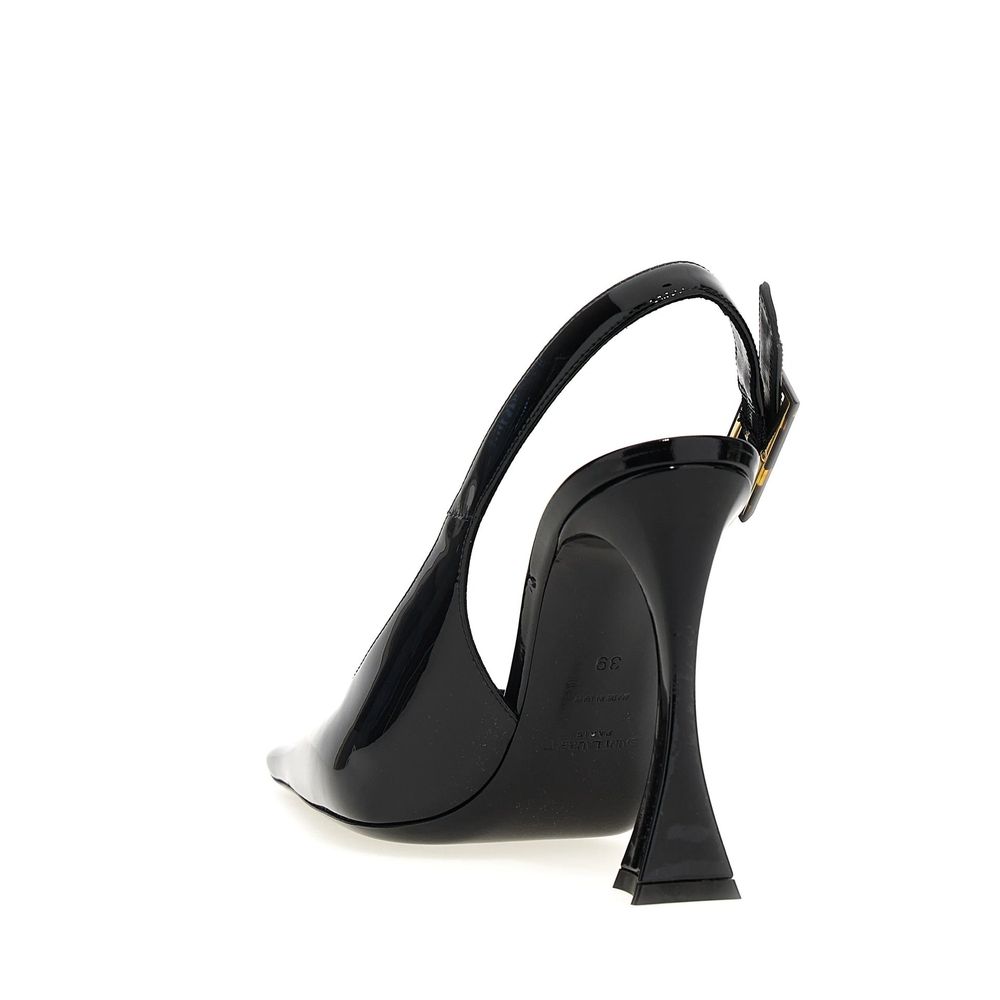 'Dune' Leather Slingback Pumps