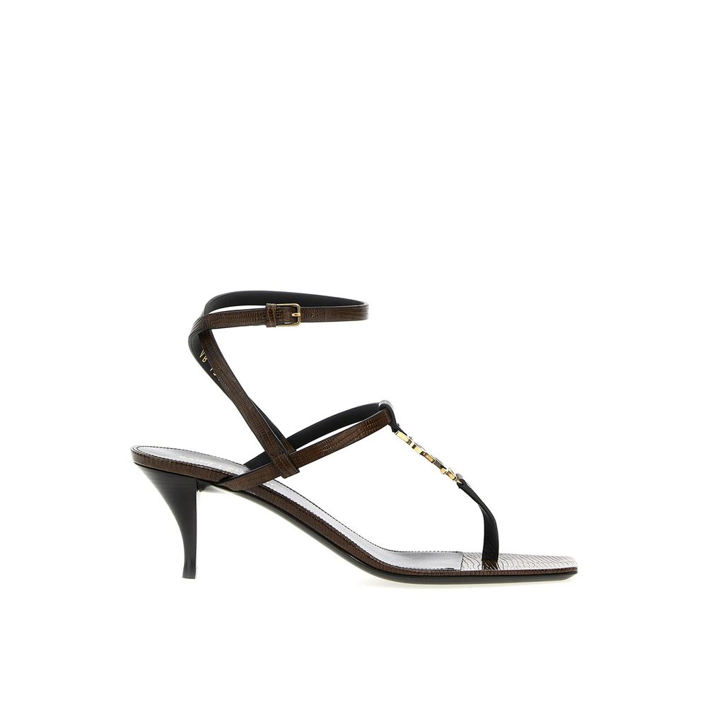 Cassandra Leather Flip-Flop Sandals