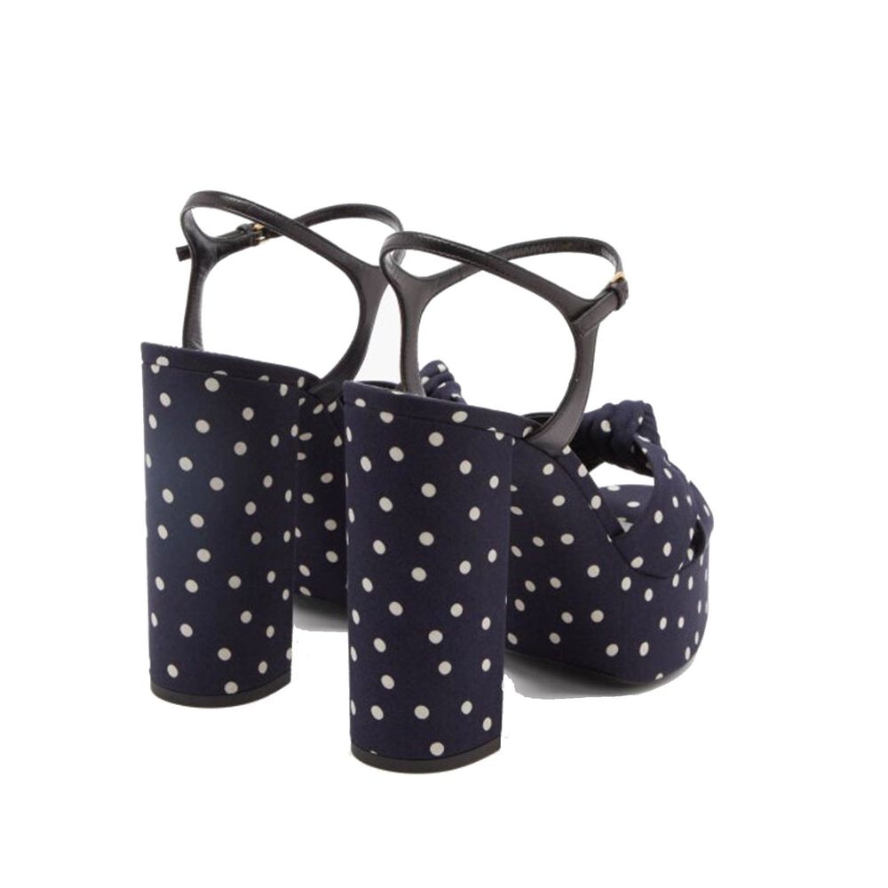 Bianca Polka-Dot Sandals
