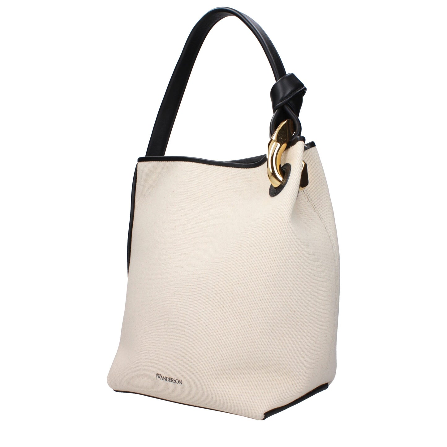 Beige Fabric Handbags
