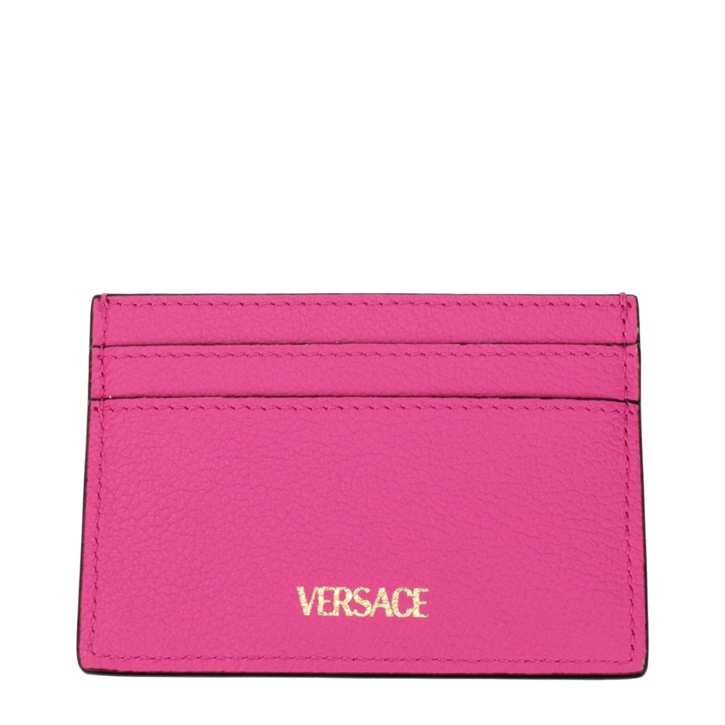 Pink Leather Cardholder
