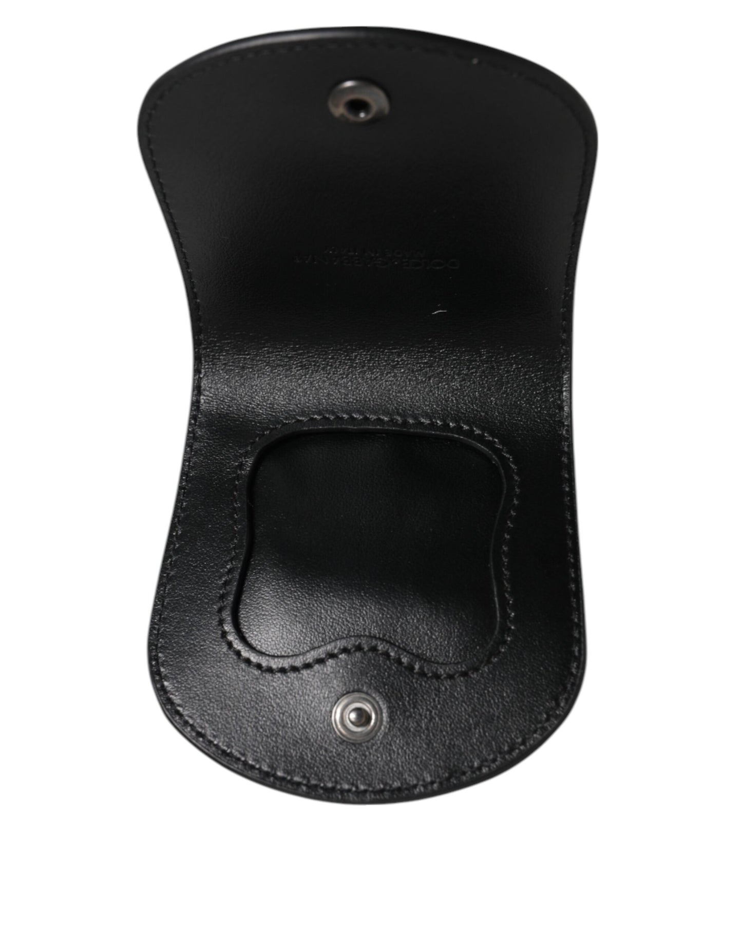 Black Exotic Skin Coin Condom Case Holder Pocket Wallet