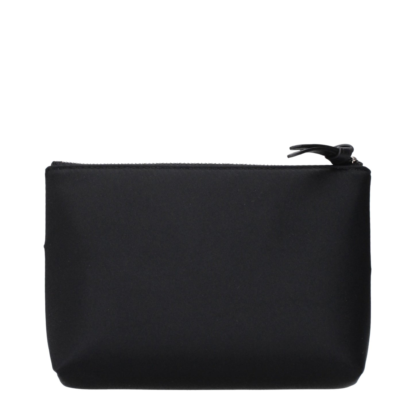 Black Satin Clutch Bag