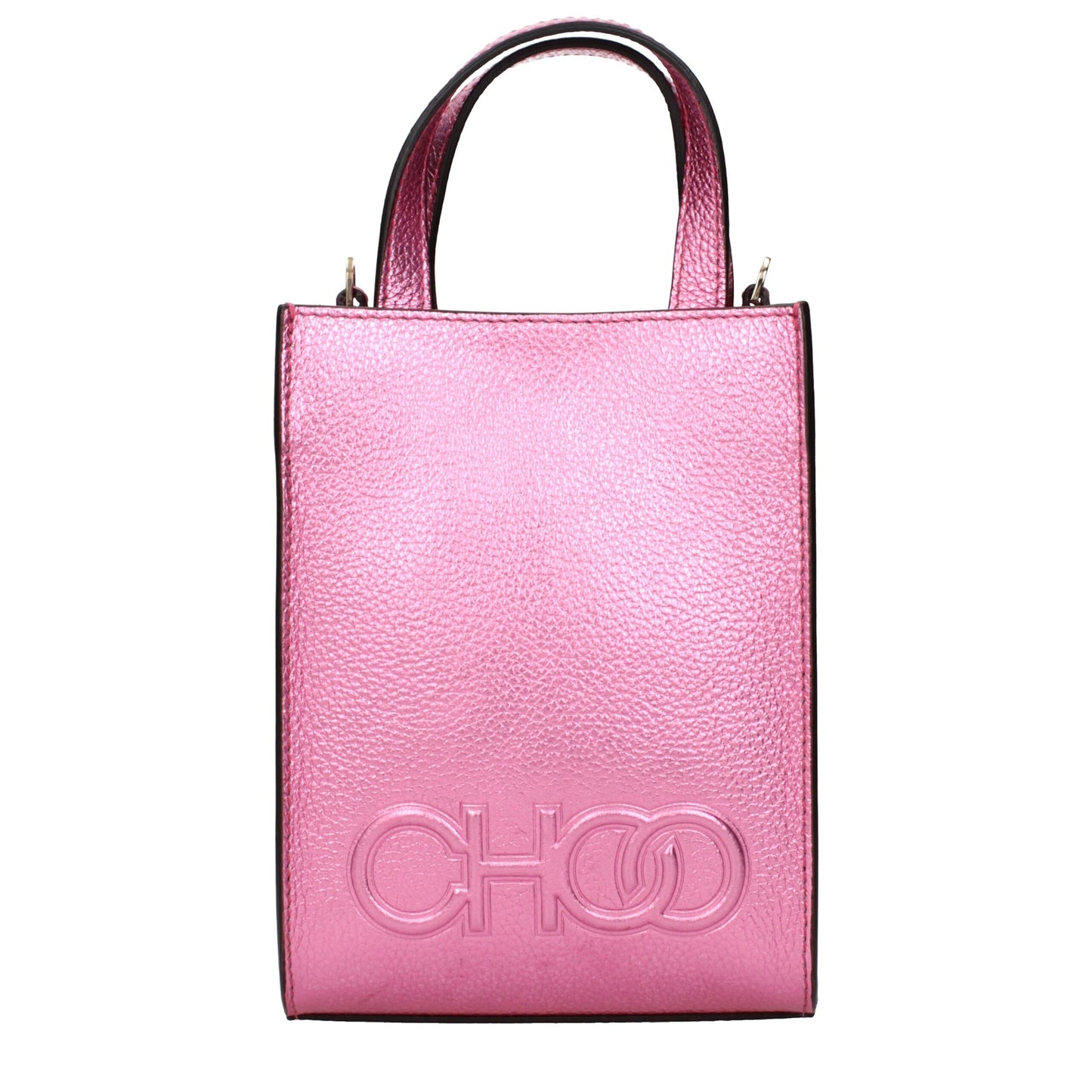 Pink Leather Handbag