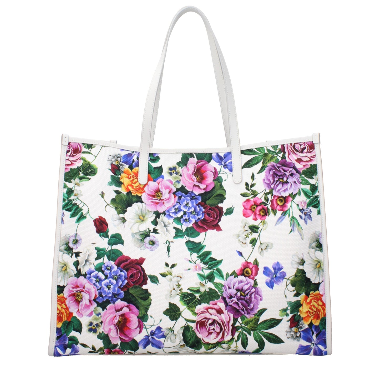 White Fabric Shoulder Bag