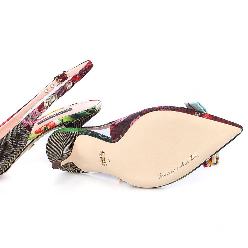 Multicolor Polyester Sandal