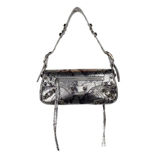 Gray Calfskin Handbag