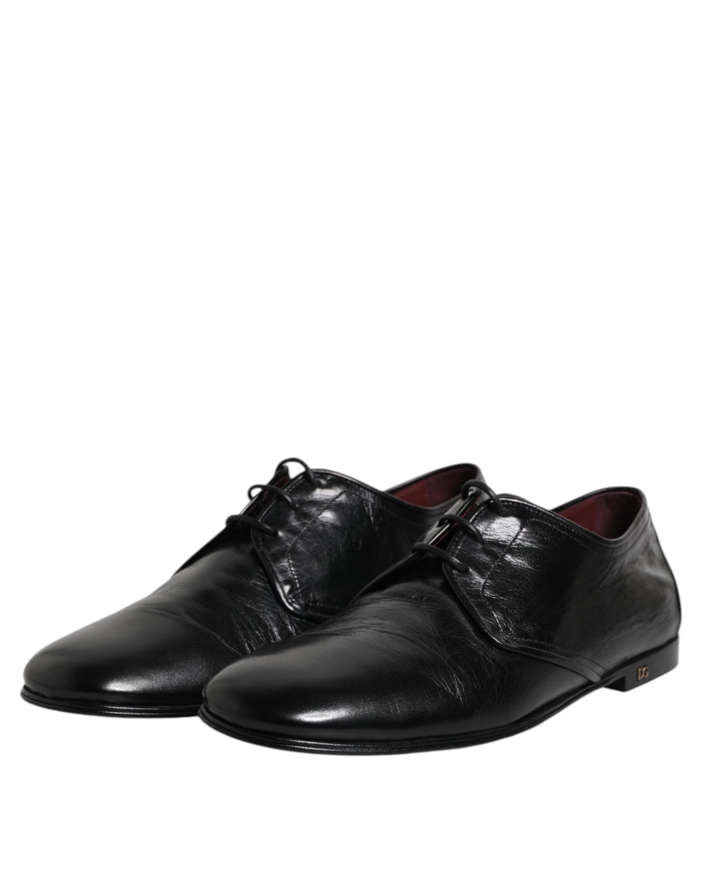 Black Leather Lace Up Derby Dress Formal Shoes