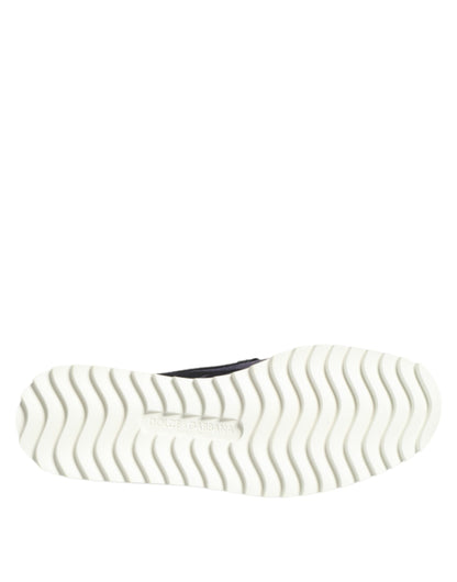 Black Tropical Slip On Men Sneakers Shoes