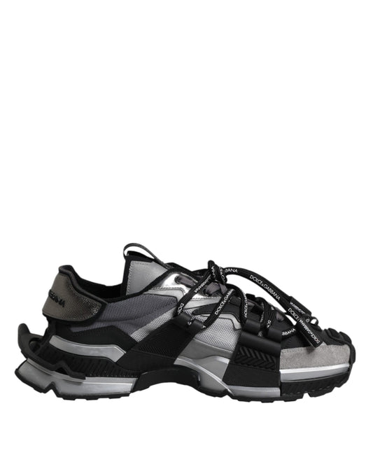 Multicolor Panelled Space Sneakers Shoes