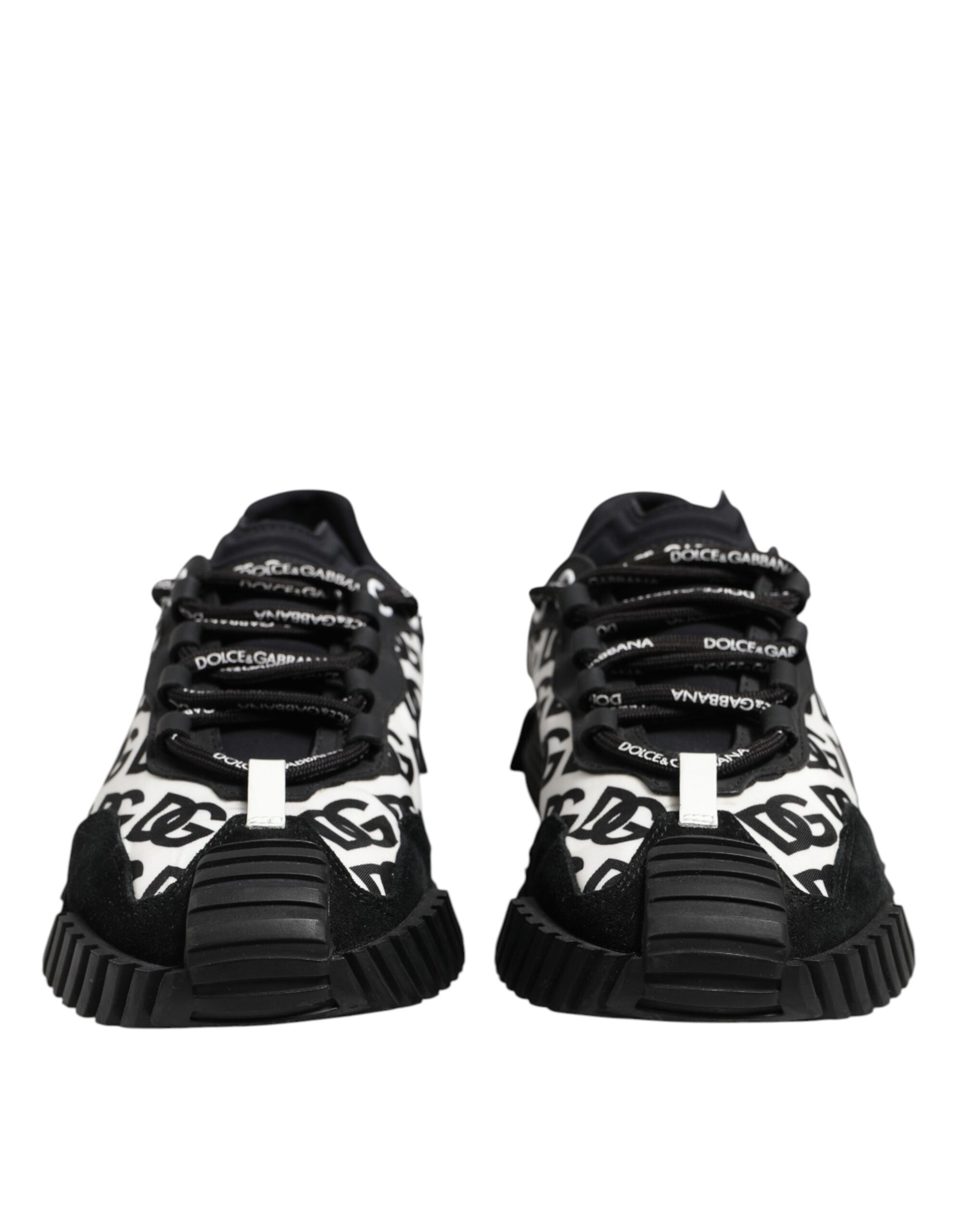 Black Logo Lace Up Low Top NS1 Sneakers Shoes