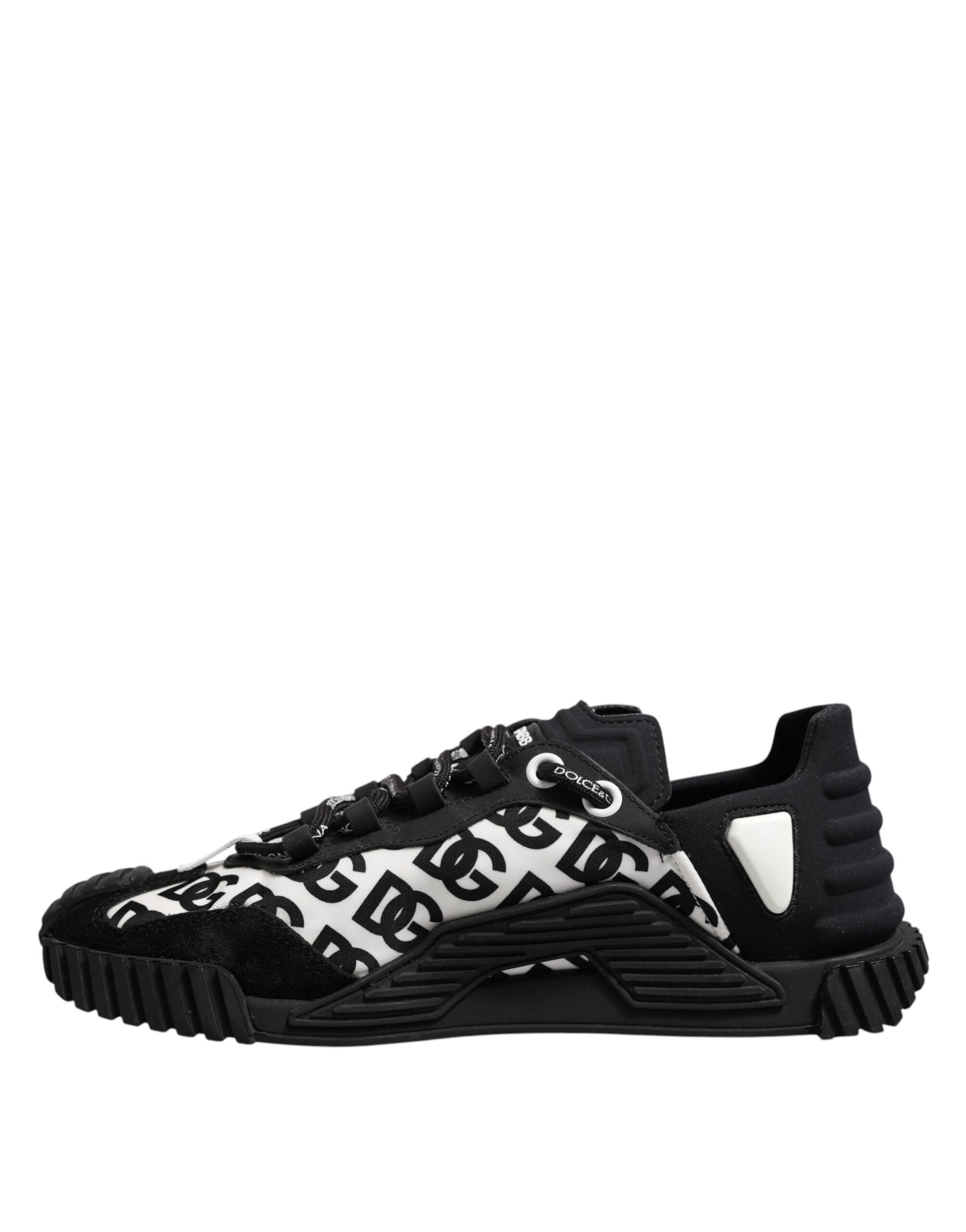 Black Logo Lace Up Low Top NS1 Sneakers Shoes