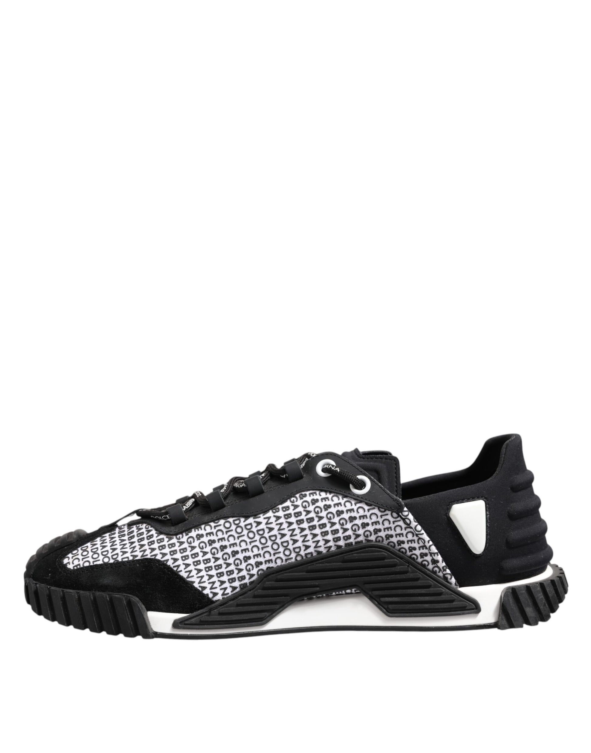 Black Logo Lace Up Low Top NS1 Sneakers Shoes