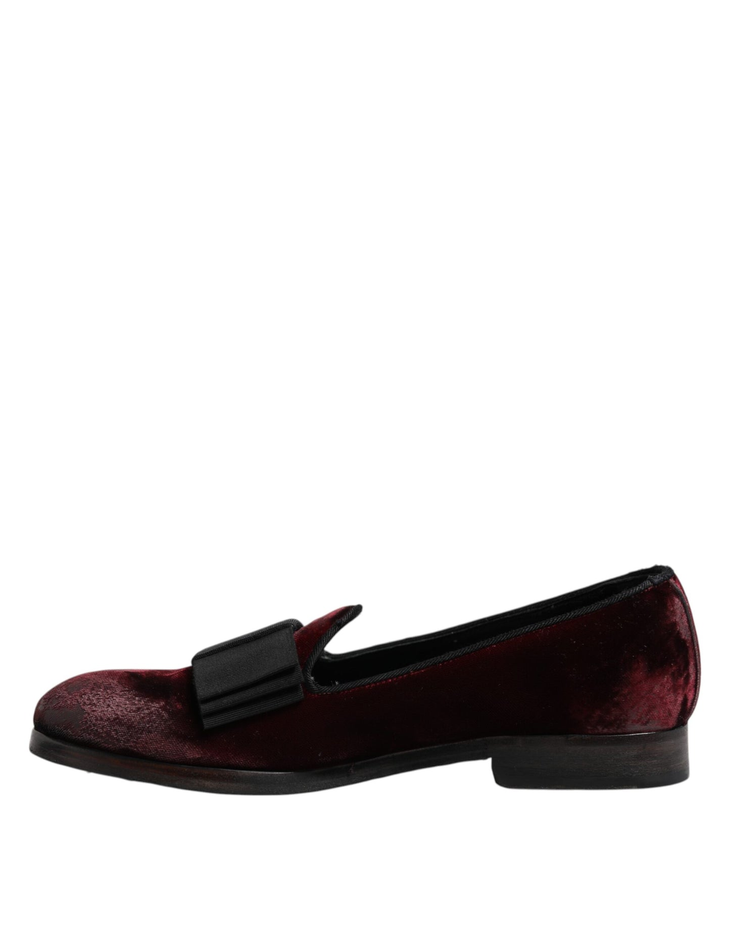Red Velvet Men Slip On Loafers Dress Shoes