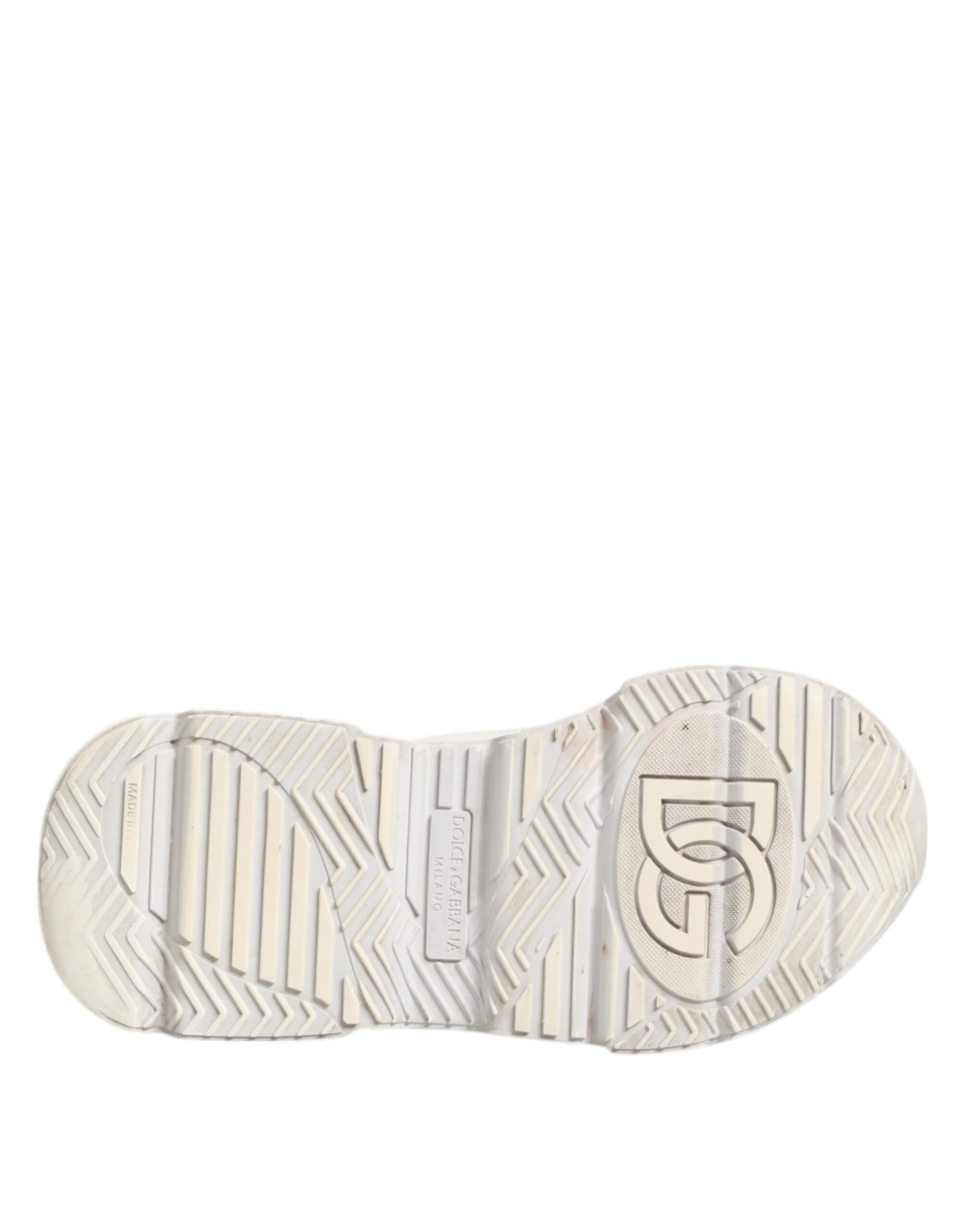 White DAYMASTER Calf Leather Sneakers Shoes