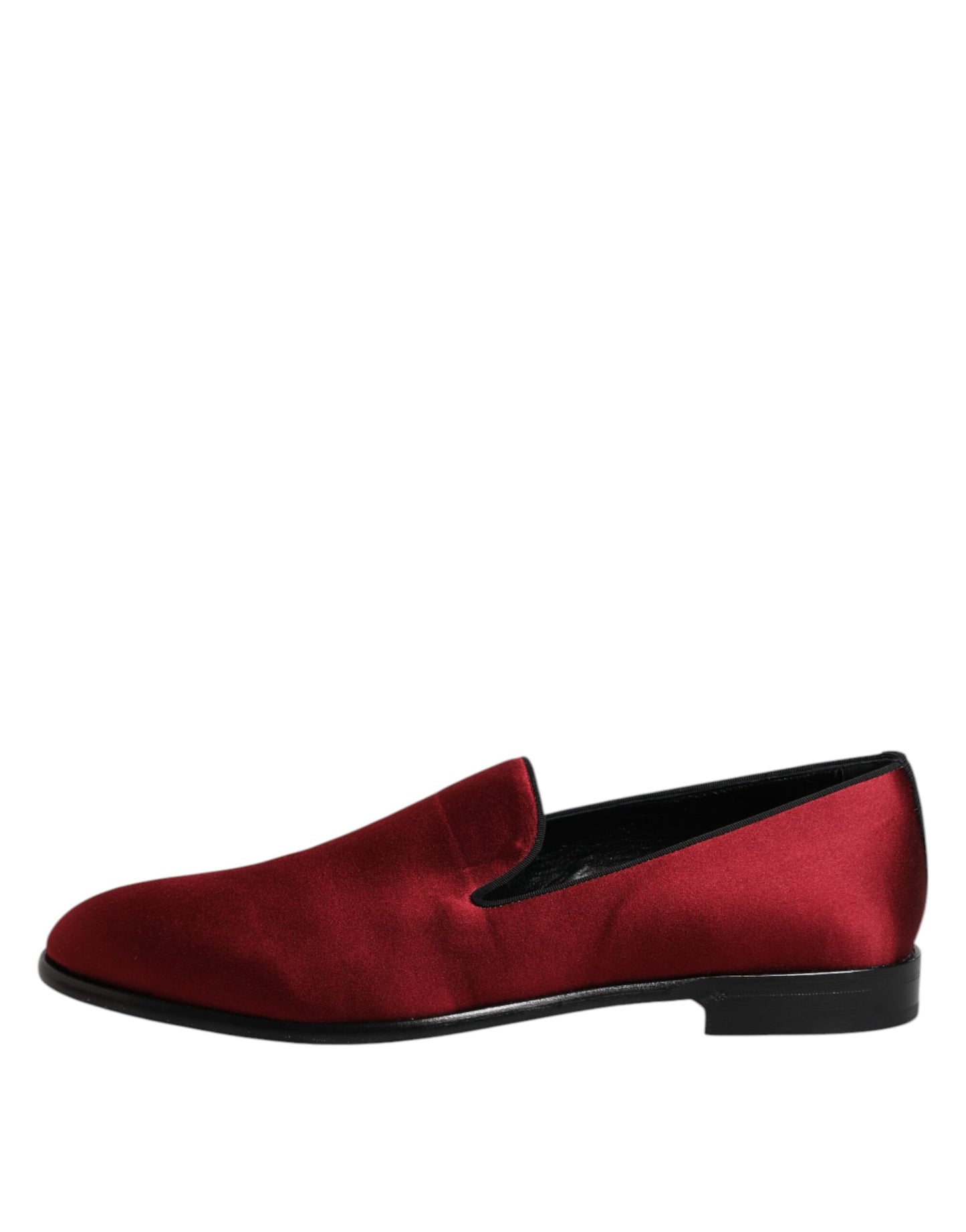 Red Velvet Slip On Loafers Formal Shoes