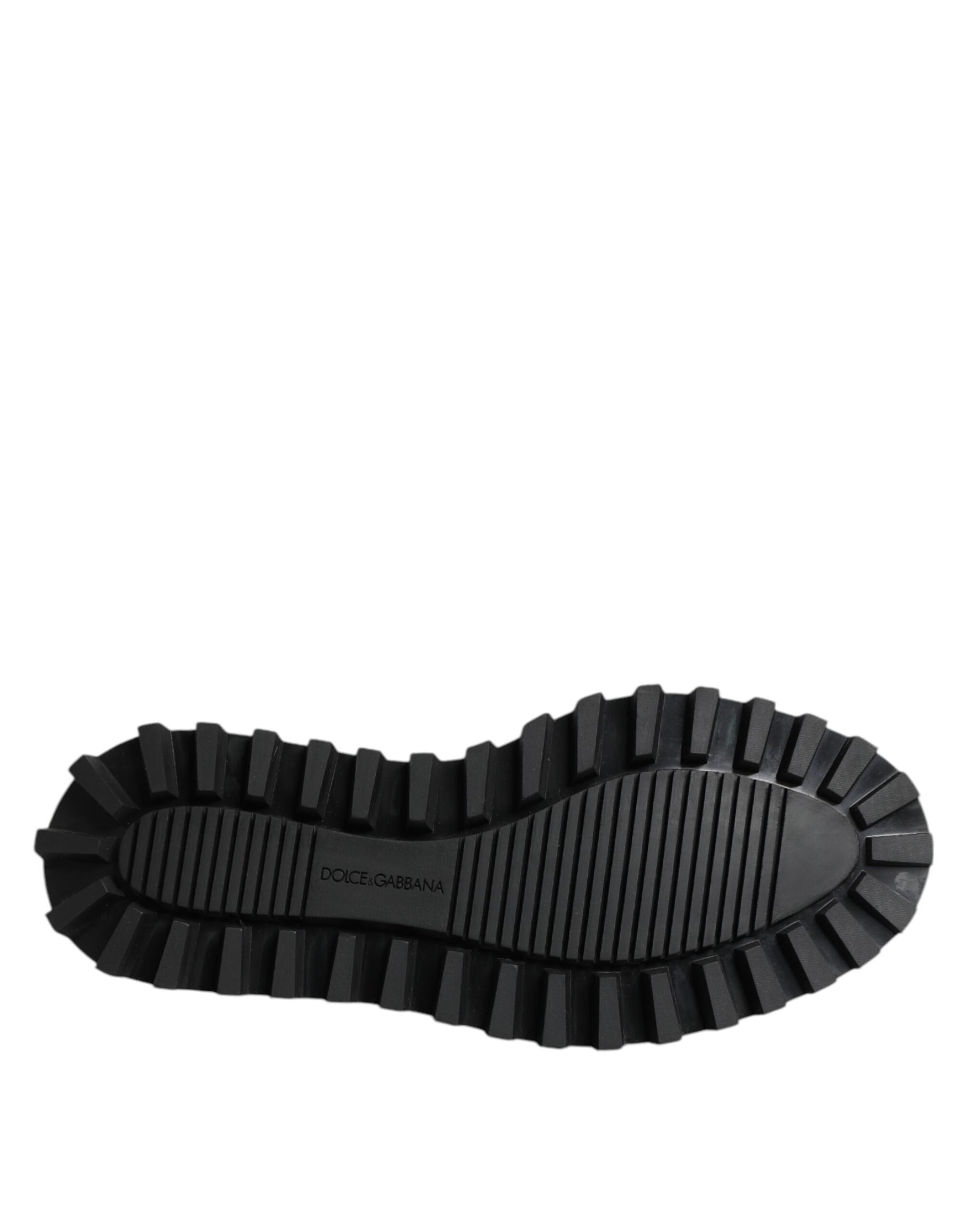 Black Leather Lace Up Trekking Dress Shoes