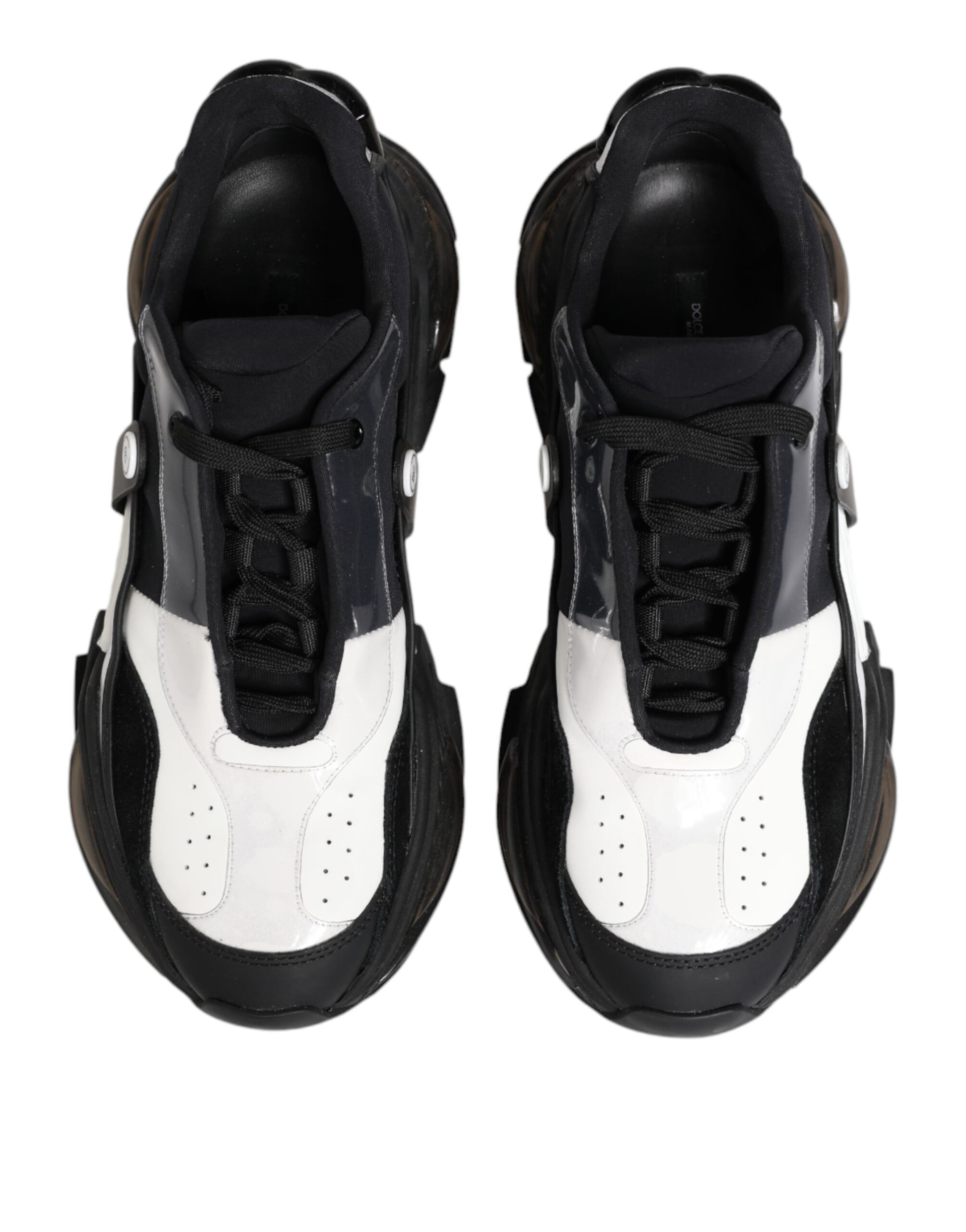 White Black Logo Airmaster Sneakers Shoes