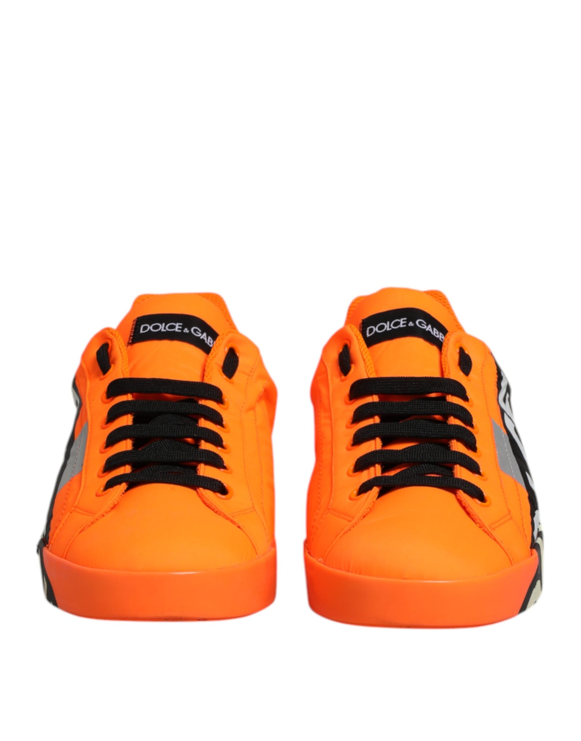 Orange Portofino Logo Tape Men Sneakers Shoes