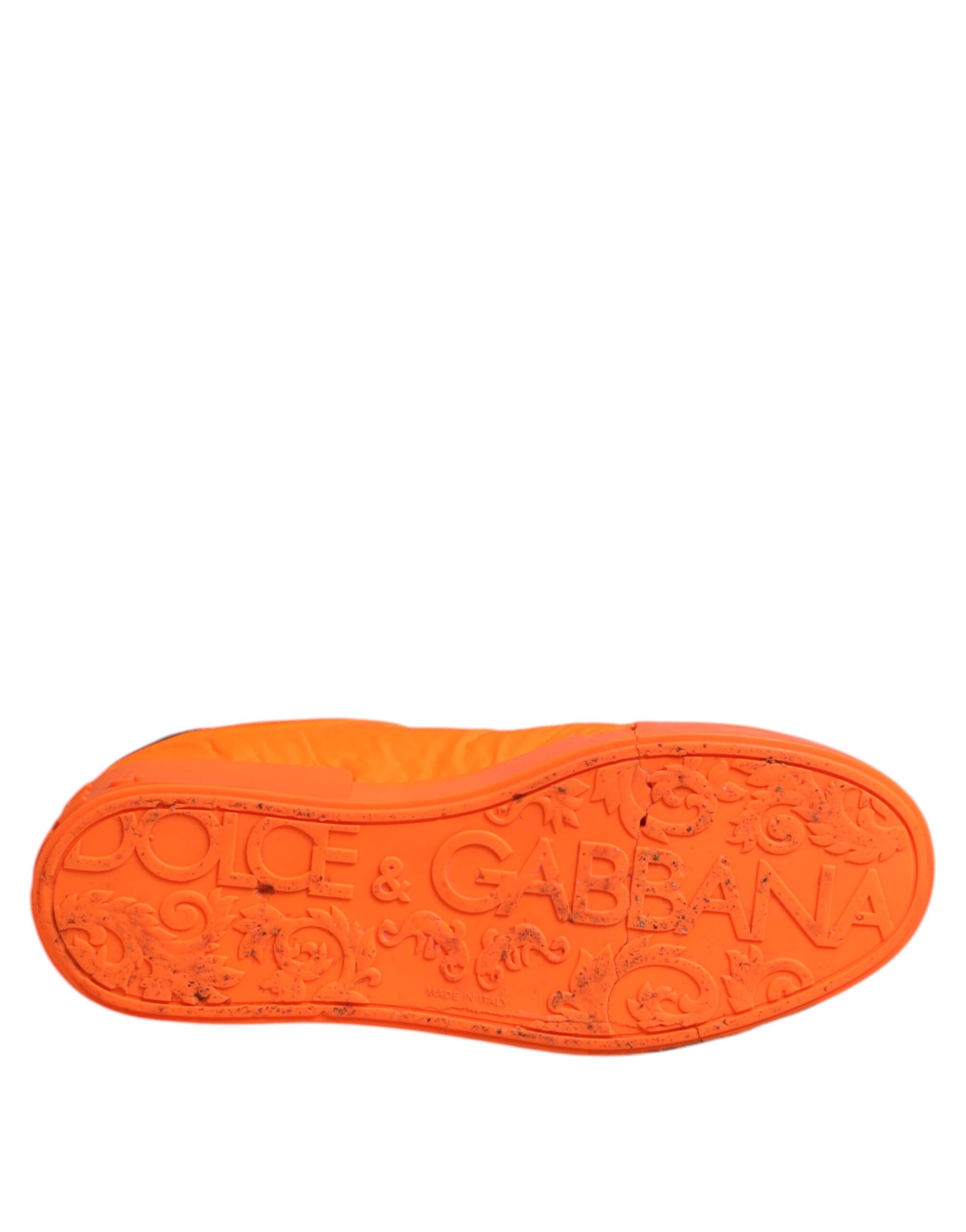 Orange Portofino Logo Tape Men Sneakers Shoes