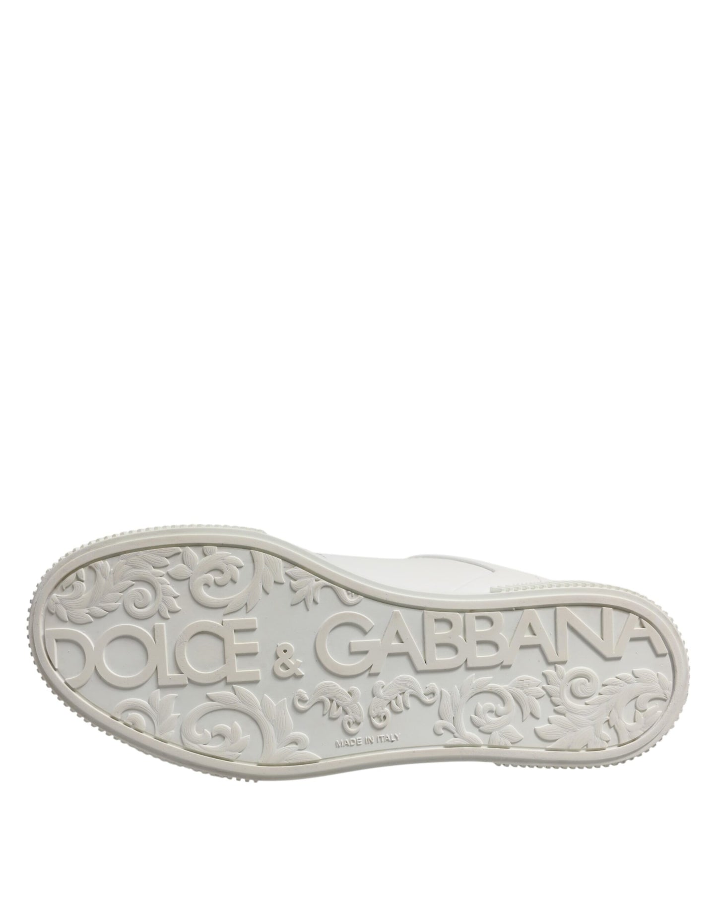 White Miami Leather Low Top Sneakers Shoes