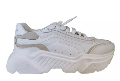 White Daymaster Low Top Mens Sneakers