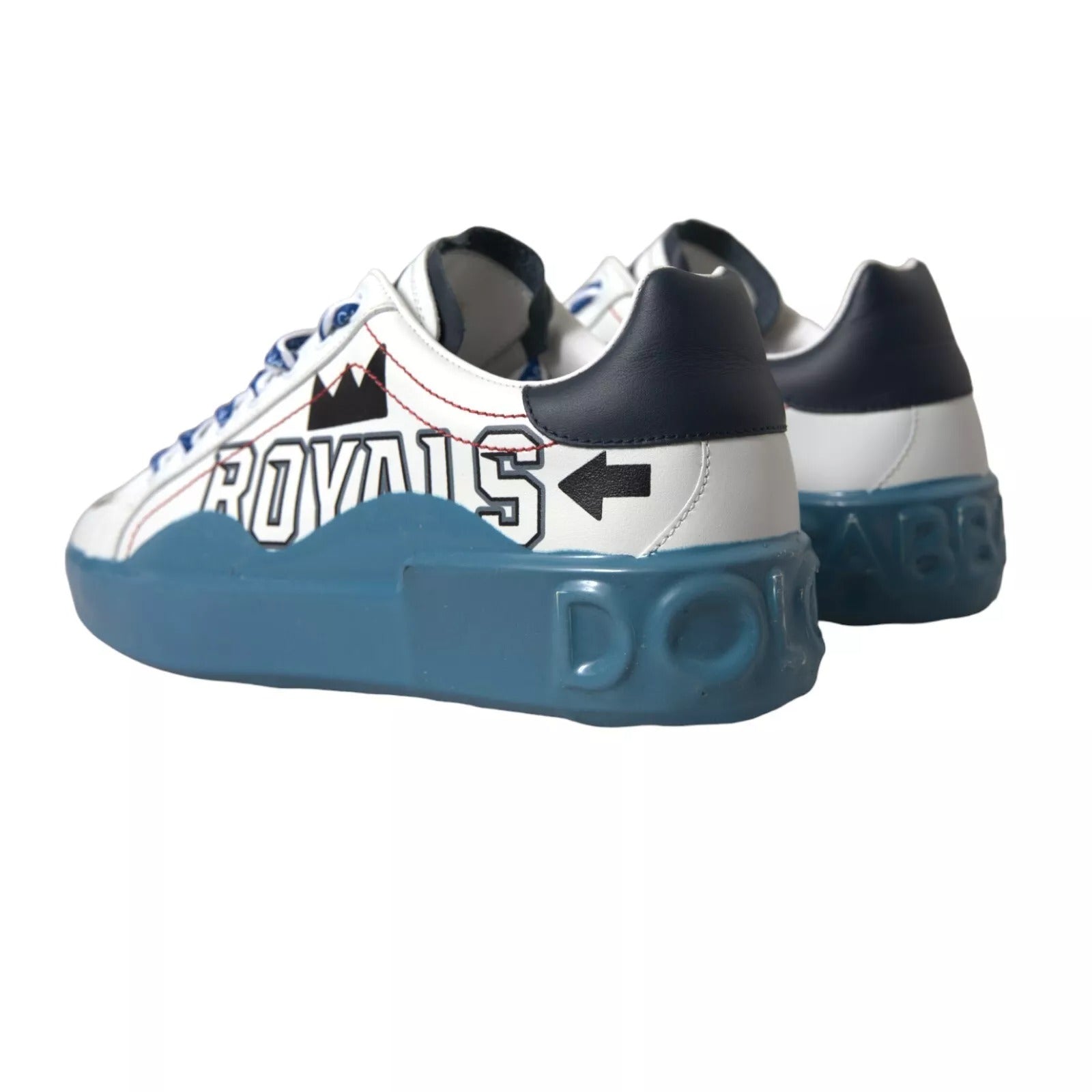 Blue White Printed Portofino Melt Sneakers