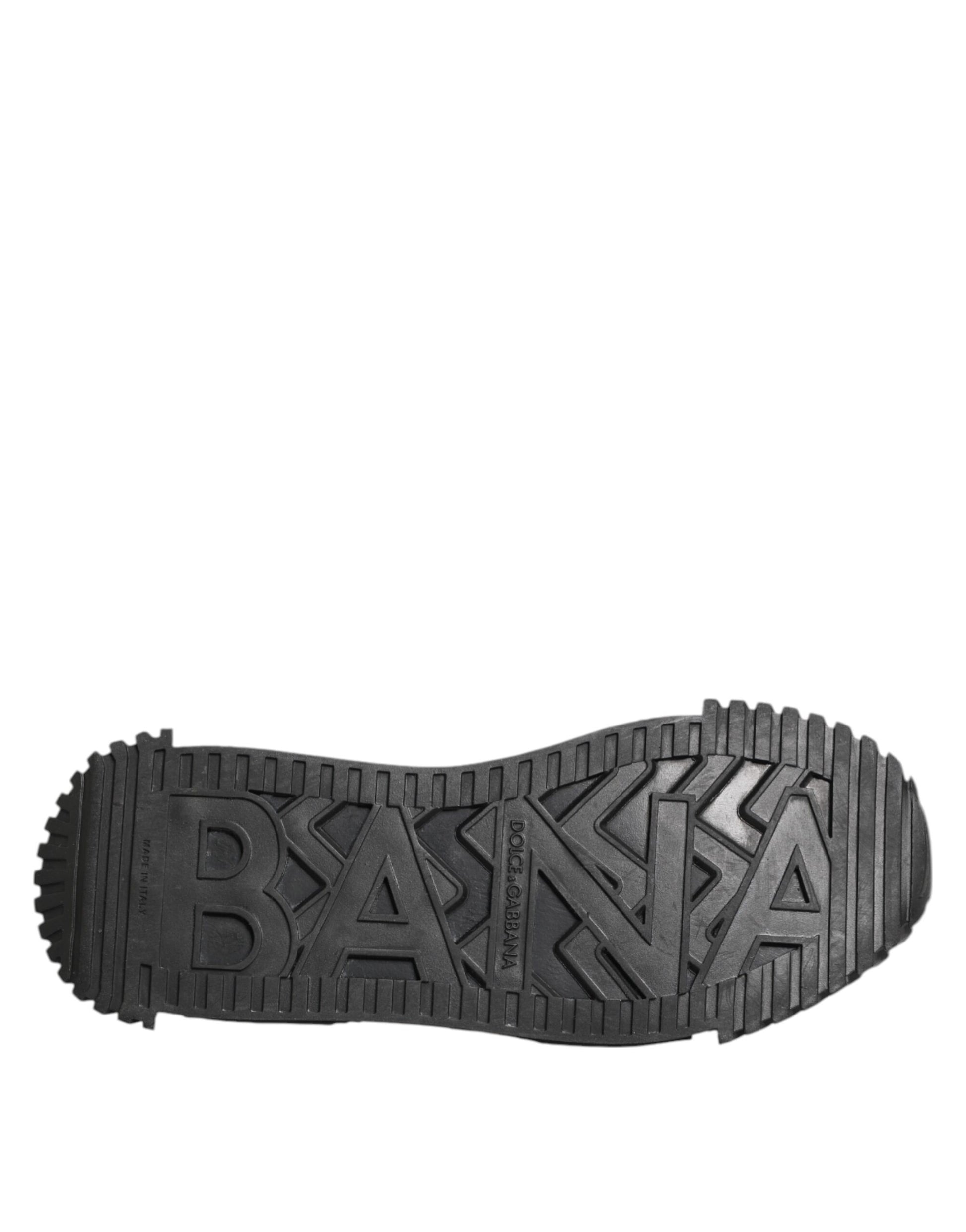 Black White NS1 Lace Up Low Top Sneakers Shoes