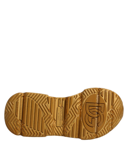 White Gold Daymaster Low Top Sneakers Shoes