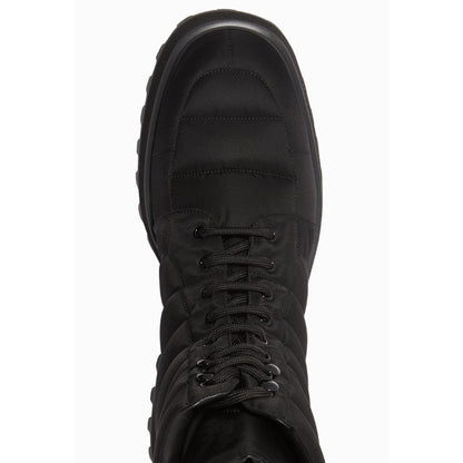 Black Nylon Men Boot