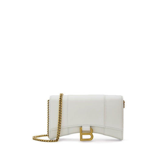 White Leather Shoulder Bag