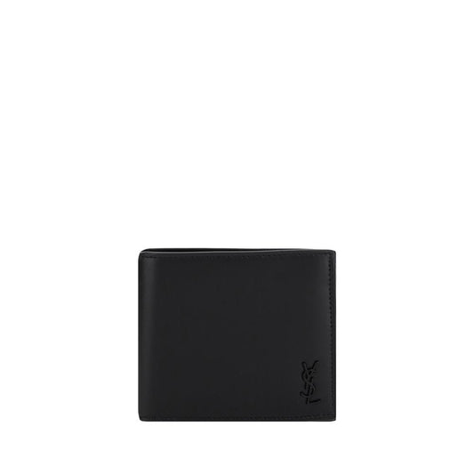 Black Calf Leather Bos Taurus Wallet
