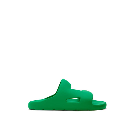 Green Cotton Slippers