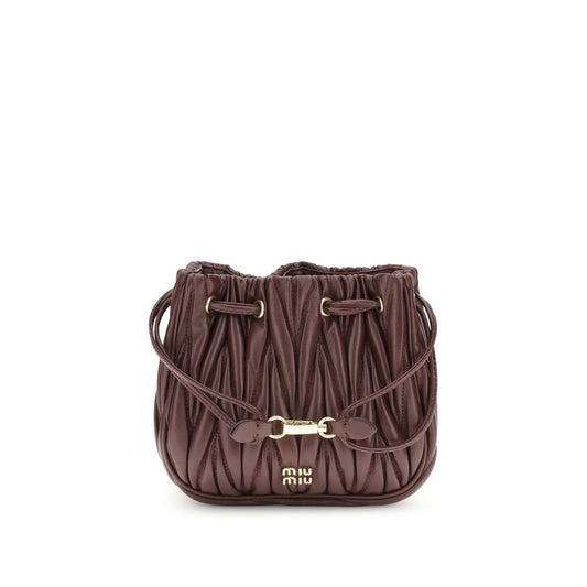 Matelassé nappa leather Pouch