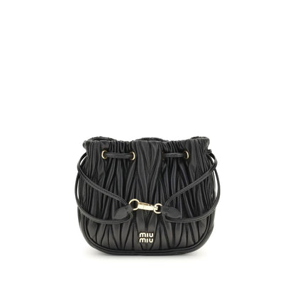 Matelassé nappa leather Pouch