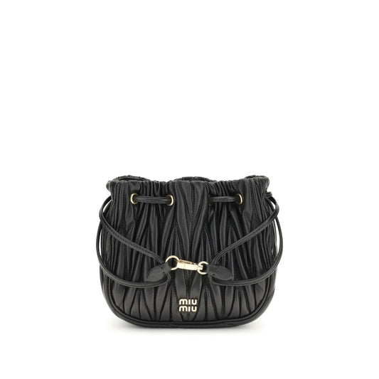 Matelassé nappa leather Pouch