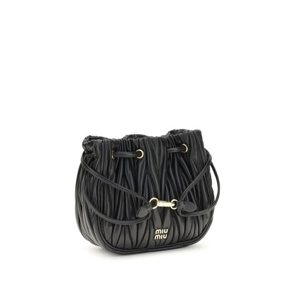 Matelassé nappa leather Pouch