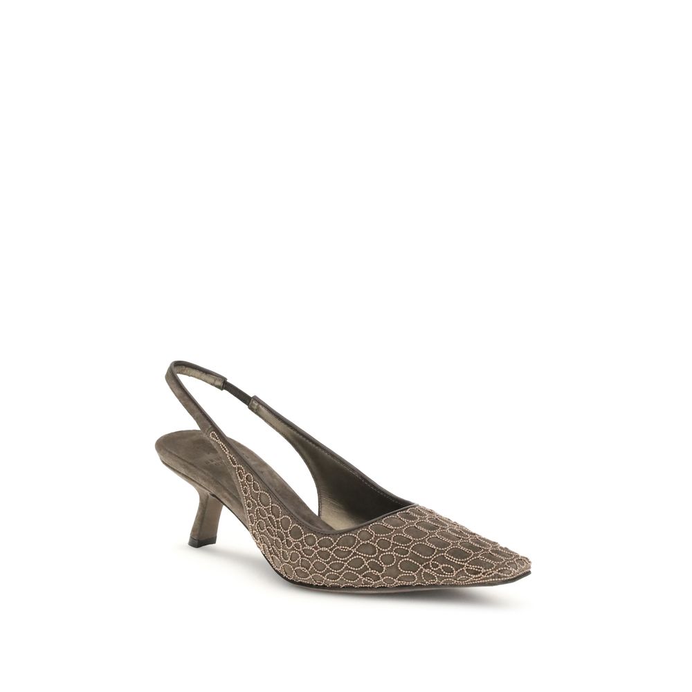 City Slingback Heels