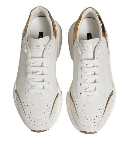 White Gold Daymaster Low Top Sneakers Shoes