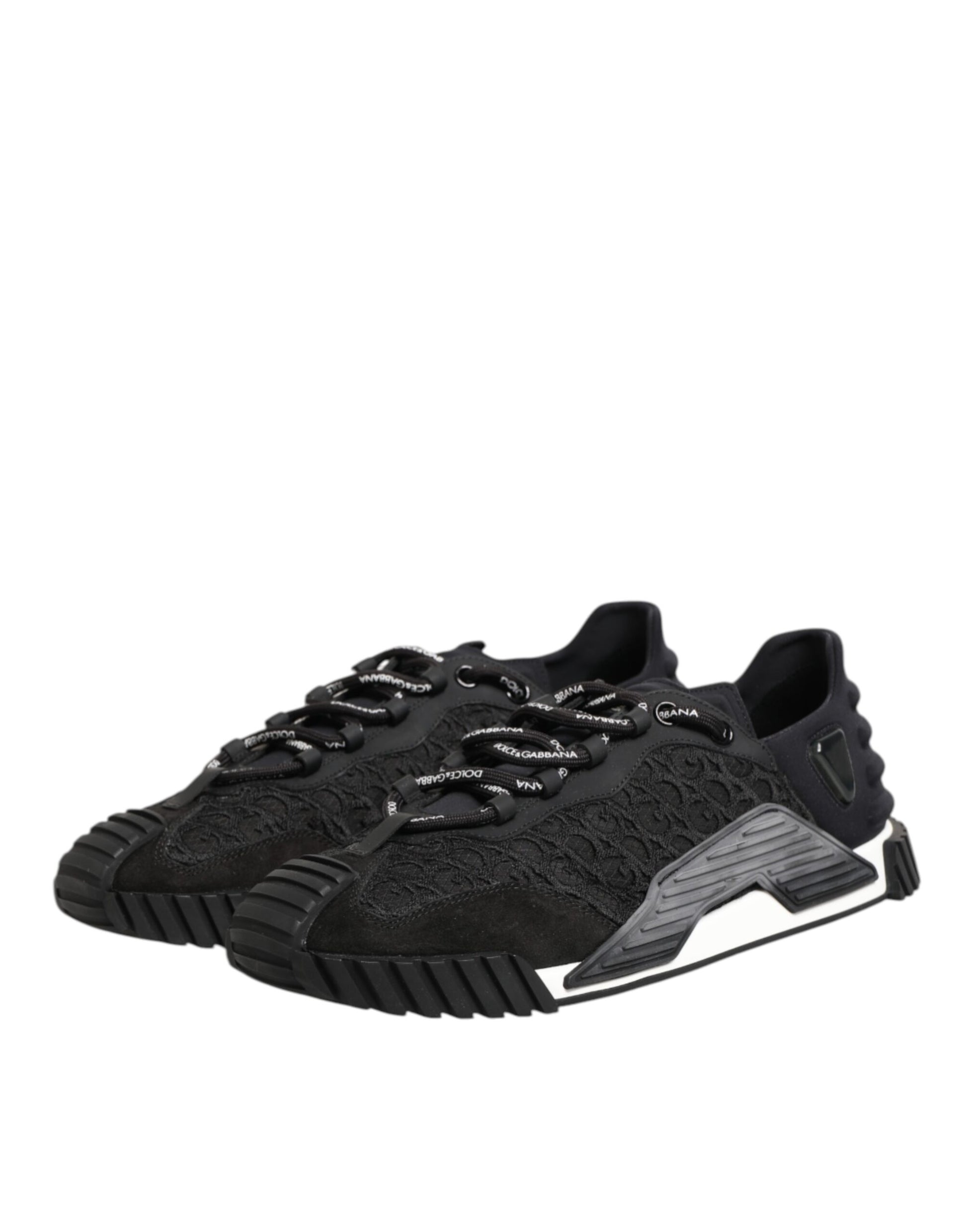 Black Logo Lace Low Top NS1 Sneaker Shoes