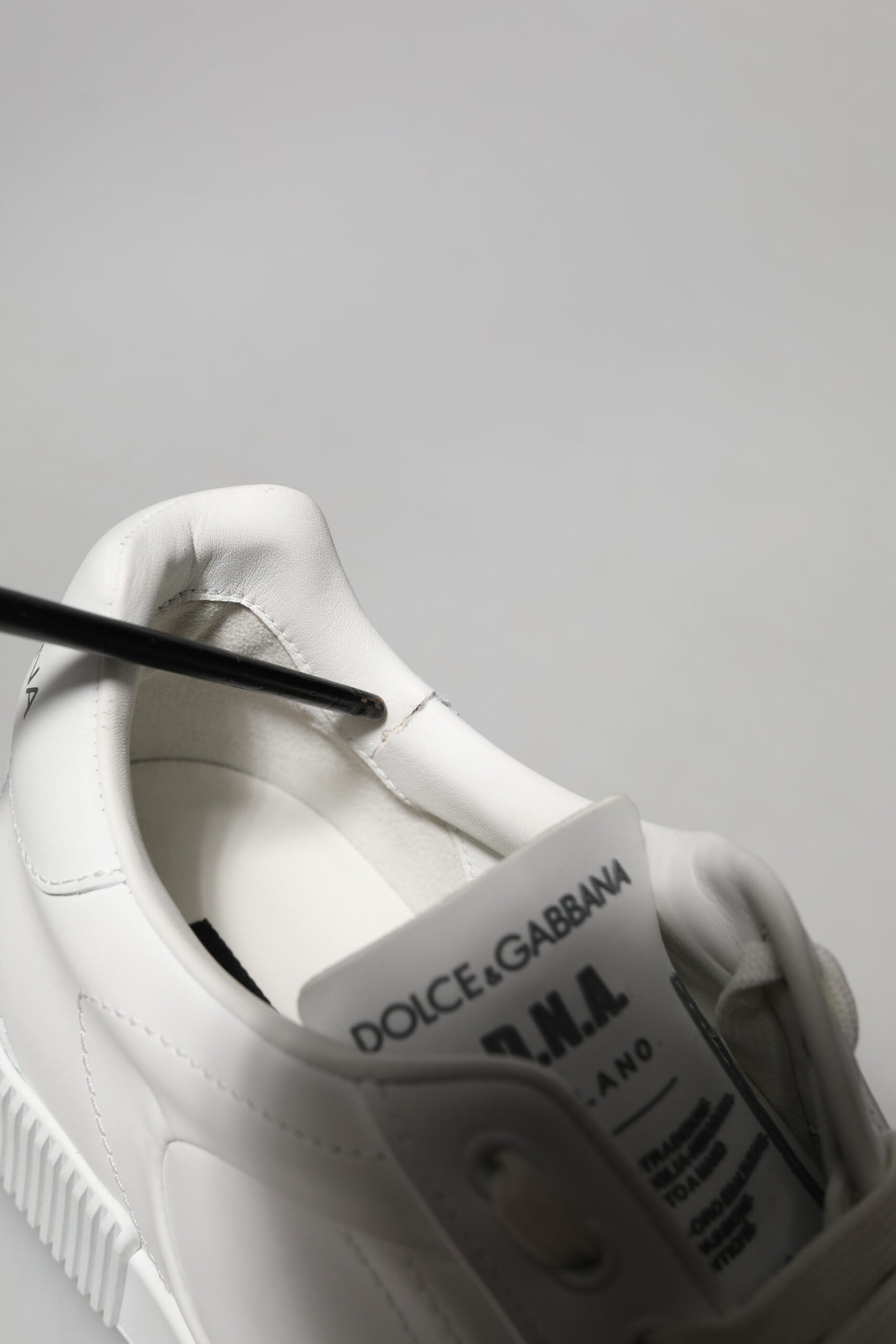 White Leather MIAMI Low Top Sneakers Shoes