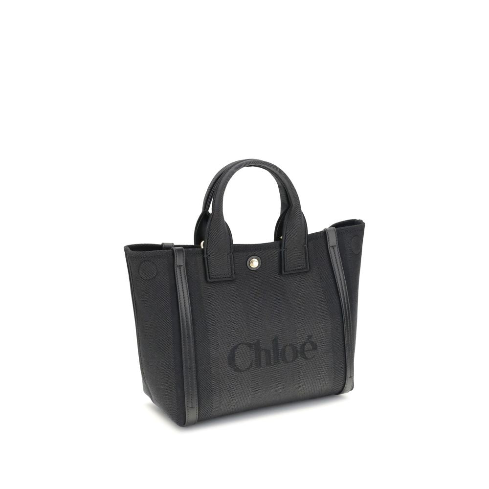Black Cotton Shoulder Bag