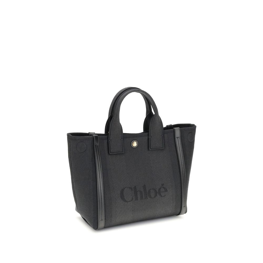 Black Cotton Shoulder Bag