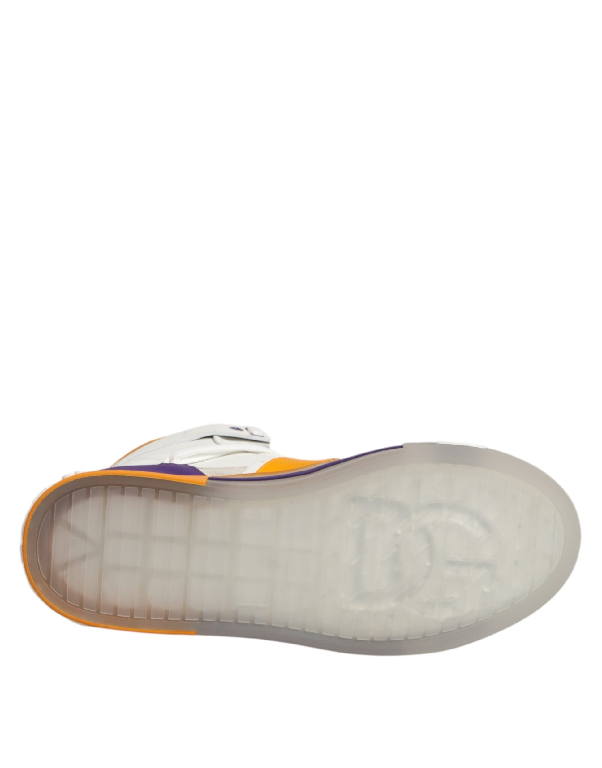 Multicolor Leather High Top Men Sneakers Shoes