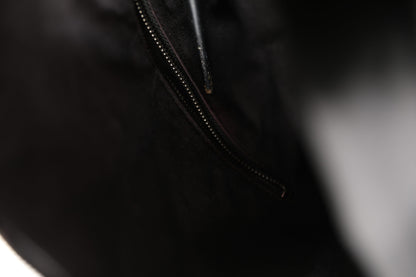 Black Nylon DG Patch School Travel Backpack Borse Bag