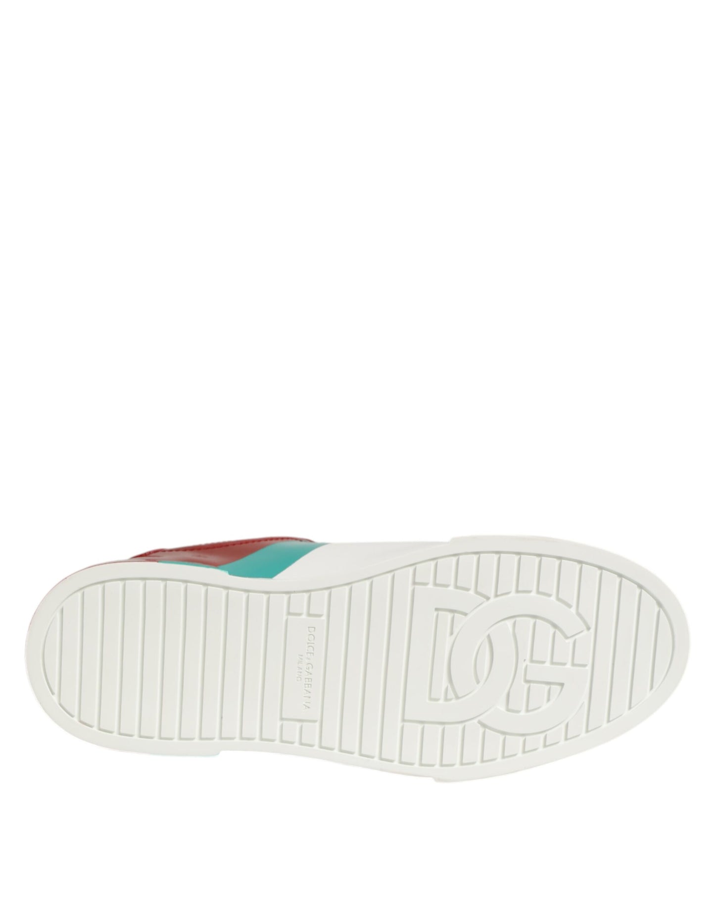 Multicolor Leather Logo Low Top Sneakers Shoes