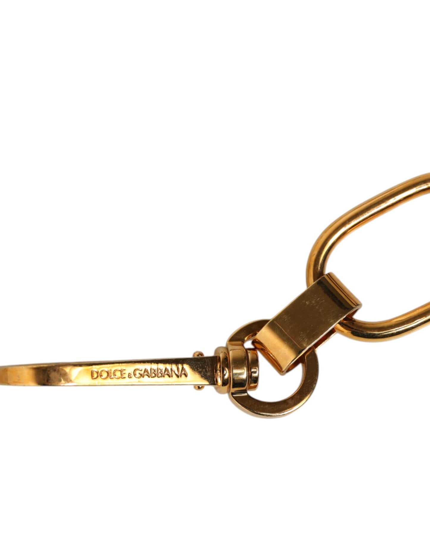 Black Leather Gold Chain Bag Accessory Shoulder Strap