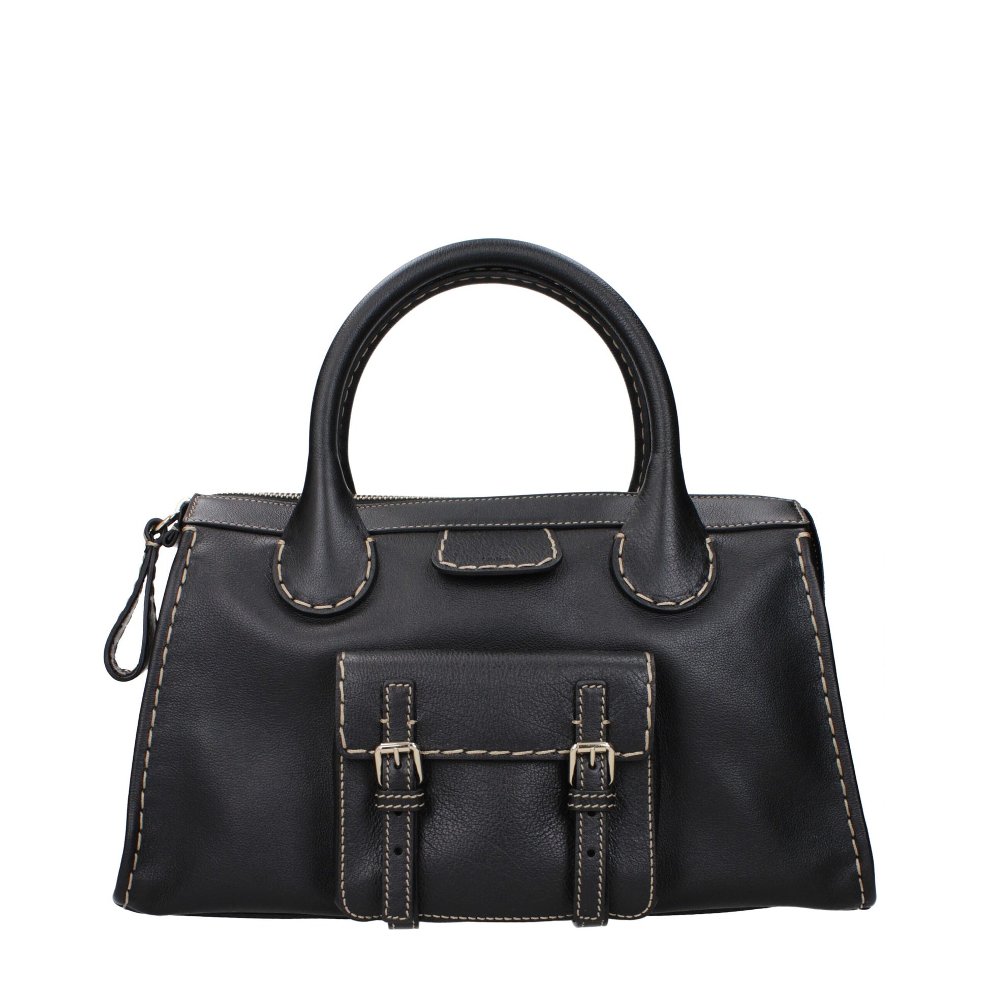 Black Leather Handbag