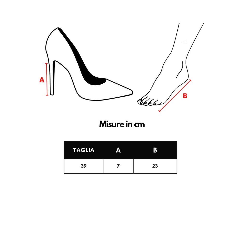 Orange Fabric And Leather Pumps